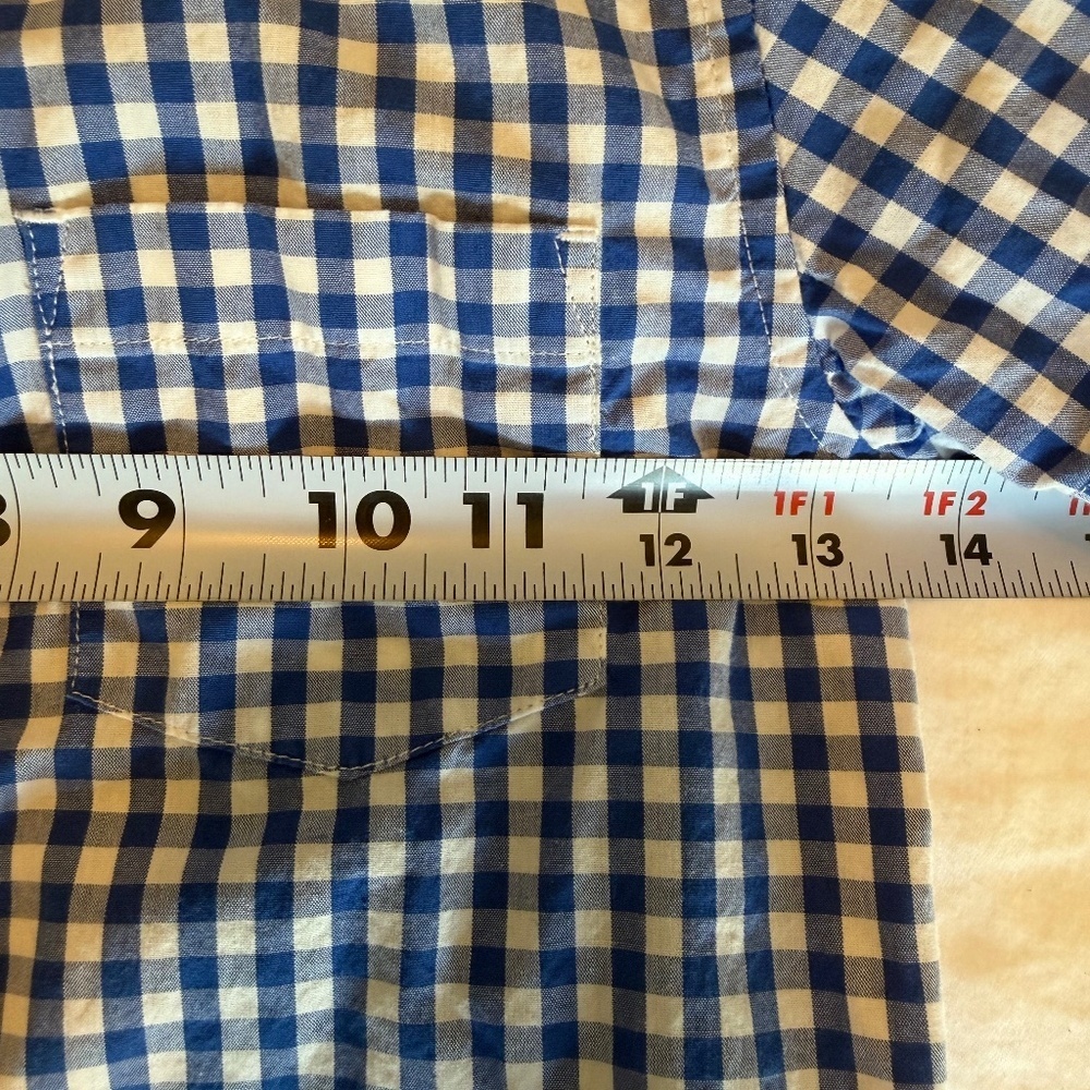 Crewcuts Boys Blue Check Shirt 6–7 - Picture 2 of 5